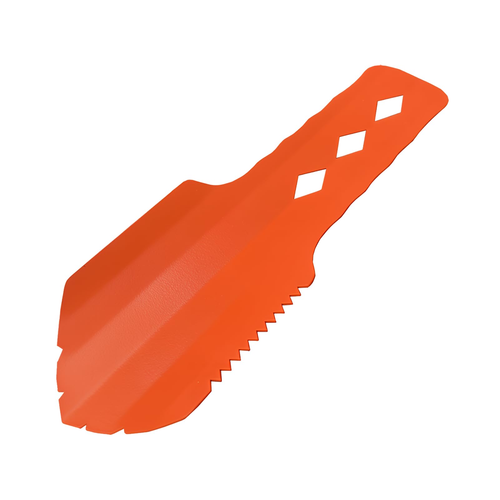 Ultralight Camping Trowel Backpacking Trowel – Portable Aluminum Camping Shovel, Small Potty Spade for Hiking, Garden, and Outdoor Use – Longer Handle (Orange)