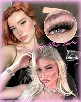 Fluffy Lash Clusters Kit Volume Cluster Eyelash Extensions Kit Wispy Lashes Clusters Fairy 10-20mm Cluster Lashes D Curl Eyelashes Clusters DIY Lash Extension Kit by Lanflower — image 2