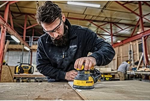 DEWALT DEWDWE6423 Eccentric sander, yellow / black