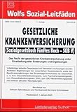 Gesetzliche Krankenversicherung, Sozialgesetzbuch Fünftes Buch (SGB V)