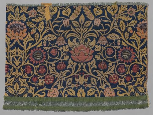 Impression Toile Violette et Colombine William Morris : Une reproduction d'art de prestige