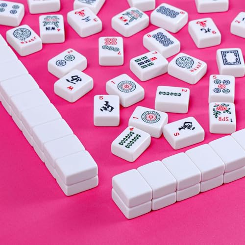 Tapete Mahjong con Bolsa Negra de Transporte 80x80 cm miniatura 6