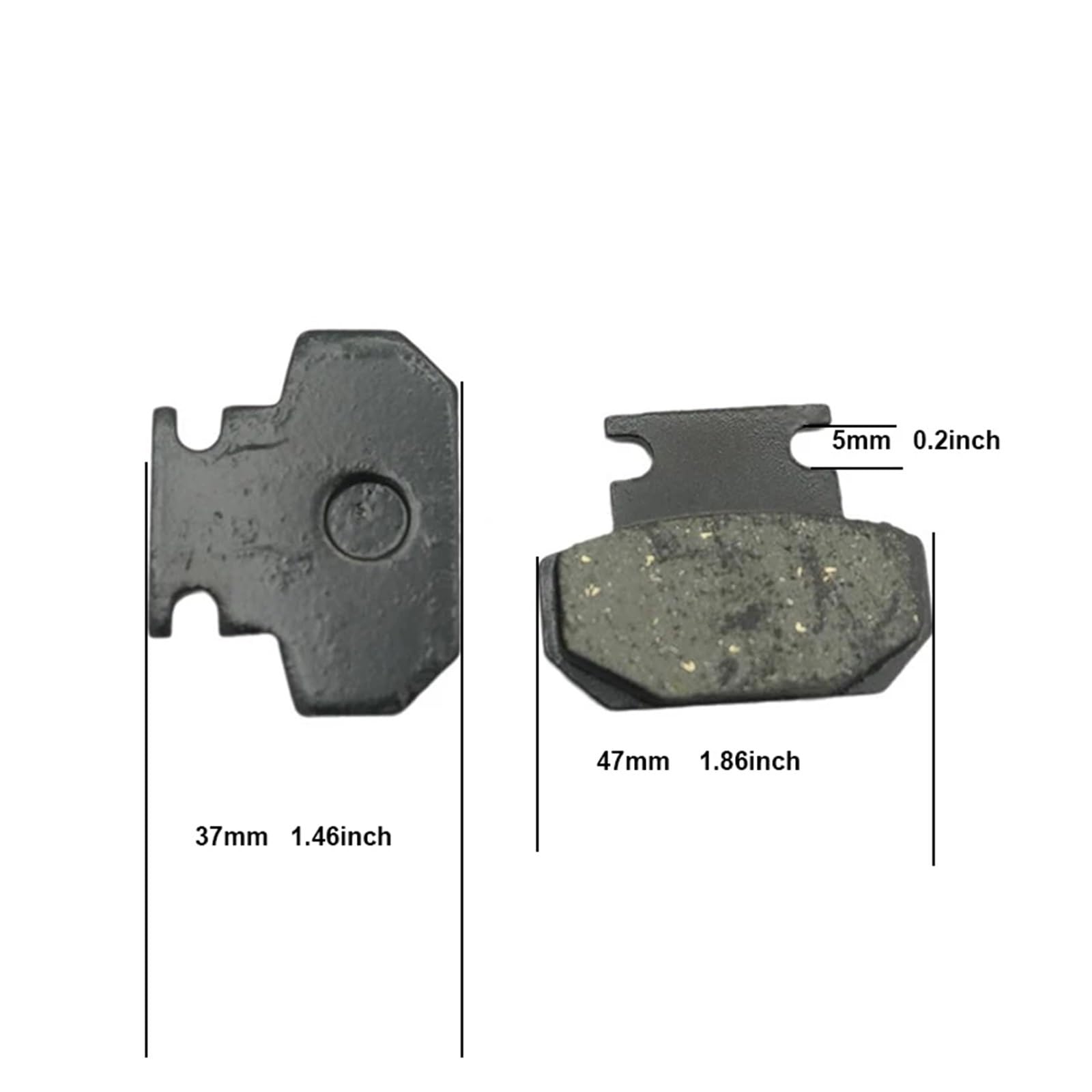 Klocki hamulcowe do motocykli 50 cm3 - 250 cm3, quady, karty, chińskie motocykle terenowe, skutery, przednie i tylne hydrauliczne klocki hamulcowe