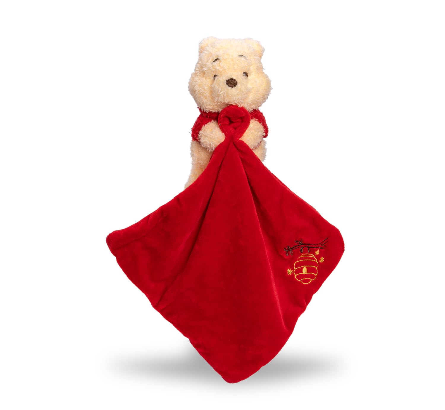 Disney Winnie the Pooh Plush Cuddly Cloth, Made of 100% Recycled Material, for Babies from 0 Months, Durable and Soft