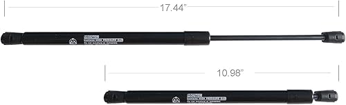 Miniatura 3 de HMKJHL 2pcs Window Glass Dropgate s Rear Side Gas Charged Shock Struts Spring Steel D95544 901285 Door 4 Door OD61001212,Send Goods from Local