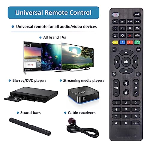 Universal Remote Control For All TVs, Bluray/DVD