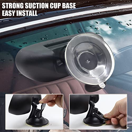 Image of Car Interior Rearview Baby Mirror, Universal Wide Angle Convex Mirrors (C)