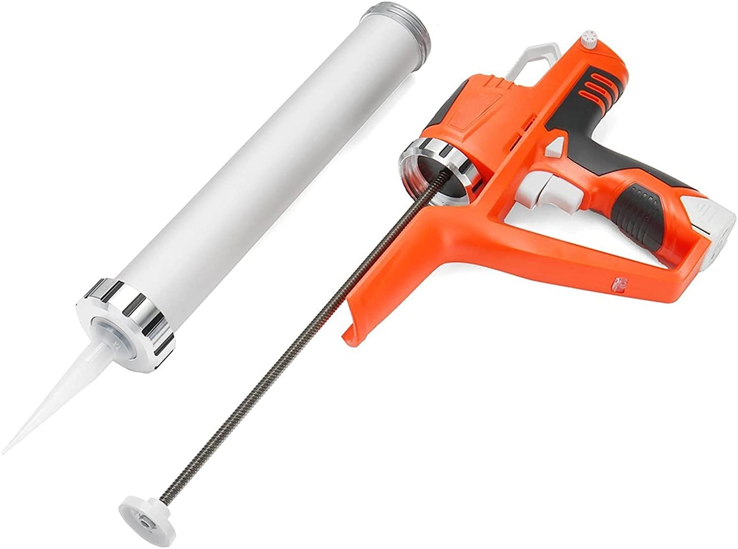 Pistola per Silicone elettrica Senza Fili Senza spazzole Batteria agli ioni di Litio Puntatura per Mattoni Stuccatura per Malta Spruzzatore Applicatore Utensili elettrici di riempimento per calafata