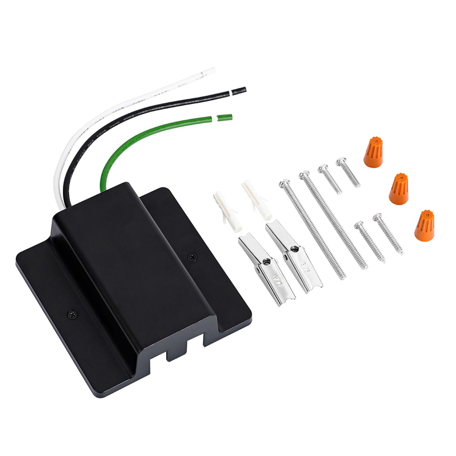 Aazon.co: ELUCEE H Track Floating Canopy Connector In Black Finish