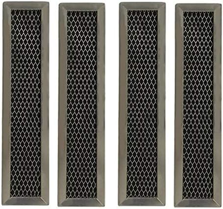 Miniatura 2 de HASMX Filtro de microondas de carbono de repuesto para GE WB02X11550, WB02X28929, JX81L, 2973524, AP5788200, PS8746150, filtro de carbón de