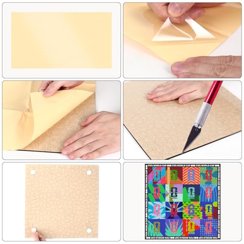 Image of FIFA World Cup 2026 Wooden Jigsaw Puzzle,Gift for Soccer Fan-Mosaic 300Pcs | Official Licensed,5MM Thick Soccer puzzles,Long-Lasting Display sports memorabilia collector,300 Pieces Irregular Shape