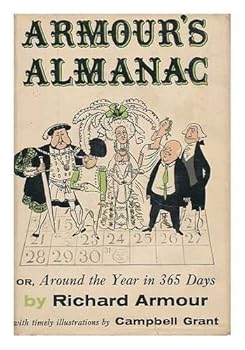 Hardcover Armour's almanac;: Or Around the year in 365 days Book