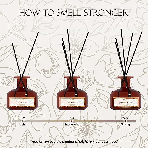 Salking Diffusore a Lamella Fragranza Gelsomino e