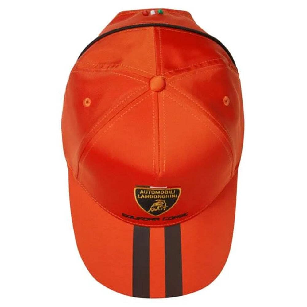 Lamborghini 2023 Erwachsene Squadra Corse Travel Cap Orange