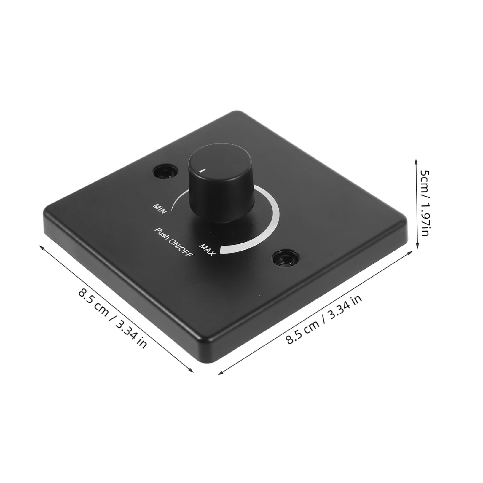 ULTECHNOVO 2 Pièces Gradateur Basse Tension Pour Camping-car Gradateur or Lumière Lumière Lumières De Bande Menées Bascule Gradateur Wifi Capteur Rhéostat à Glissière Pc Black