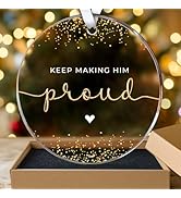 ZAGKOO Memorial Ornament - Acrylic Keepsake For Loss Of Loved One, Sympathy & Remembrance Gift