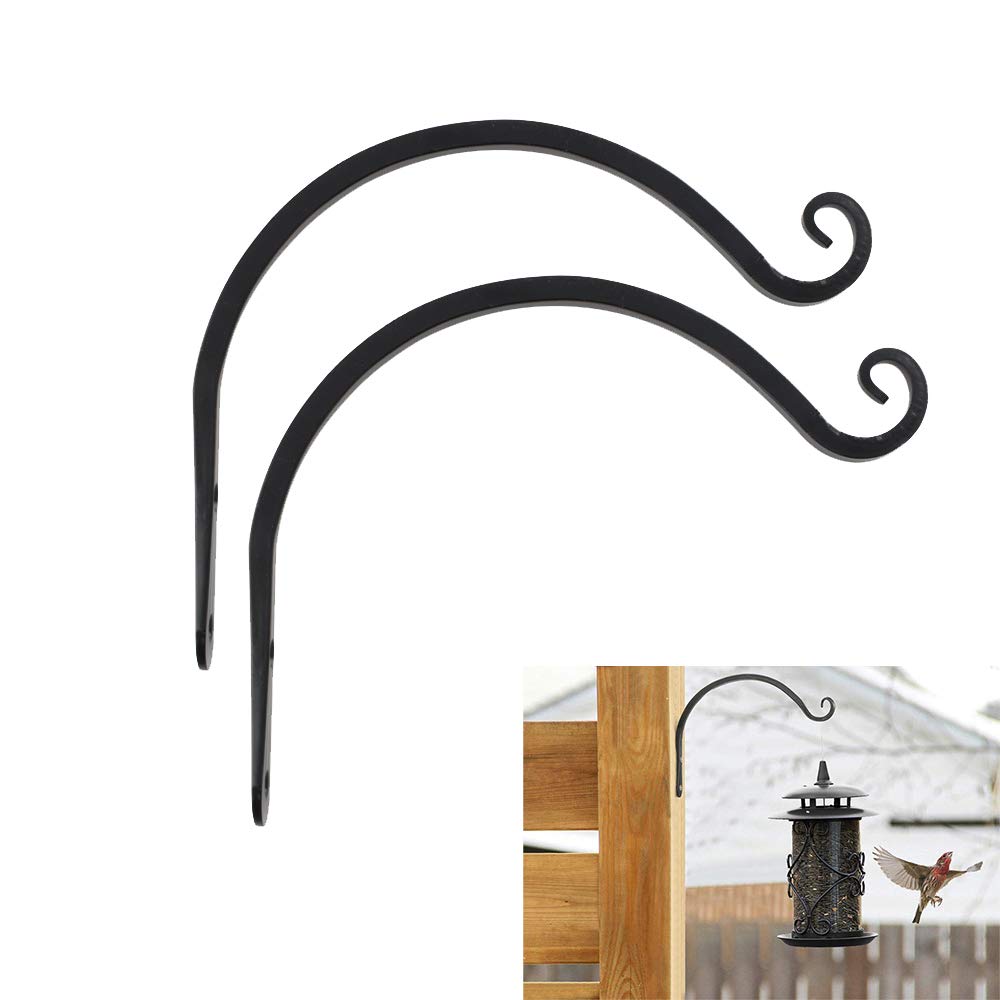 Zegaqae Blumenampel Wandhalterung - Dekorativer Eisen-Haken Für Pflanzen & Deko