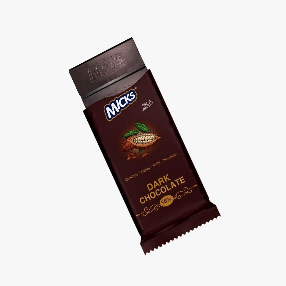 MICKS Belgium Dark Chocolate (56% Cocoa) | Rich & Smooth Premium