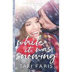 While It Was Snowing Audiolibro Por Tari Faris arte de portada