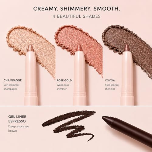 Dúo Sombra de Ojos Crema y Delineador Gel miniatura 5