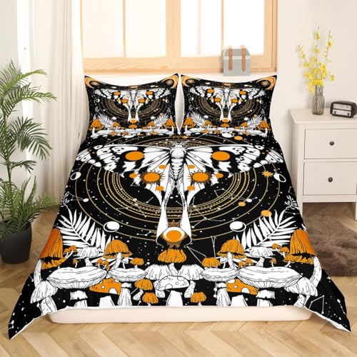 Sun and Moon Duvet Cover with Pillow Shams