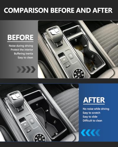 Image of Cup Holder Inserts for 2022-2025 2026 Nissan Pathfinder Accessories