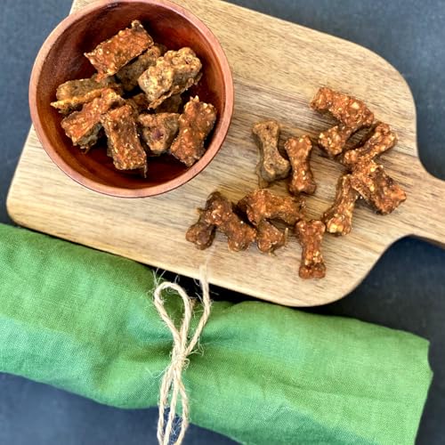 FRESCO Dog Martin Rütter Trainingsknöchelchen Käse und Huhn 1kg | Hundeleckerlies | aus frischem Fleisch und Käse | 100% frische Zutaten | für Belohnung, Training und als Snack für Zwischendurch