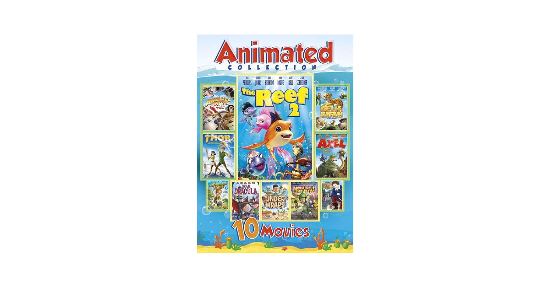 Amazon.com: 10-Film Animated Family Collection : Voices of