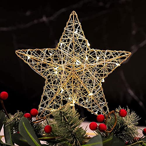 Amazon.co.jp: Drawihi クリスマスツリー トップスター トップライト