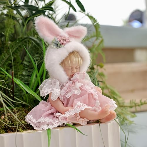 Muñeca Reborn 12 Pulgadas Realista Cuerpo Completo Vinilo miniatura 2