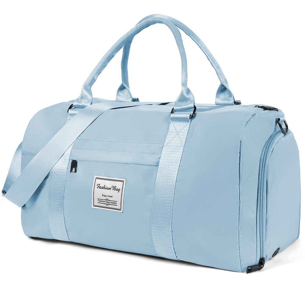 Flintronic Borsone da Viaggio, Borsa da Viaggio Impermeabile Grande Capacità, Borsone Palestra Sportiva, Borsa Sportiva da Palestra, Duffel per Sport/Viaggi