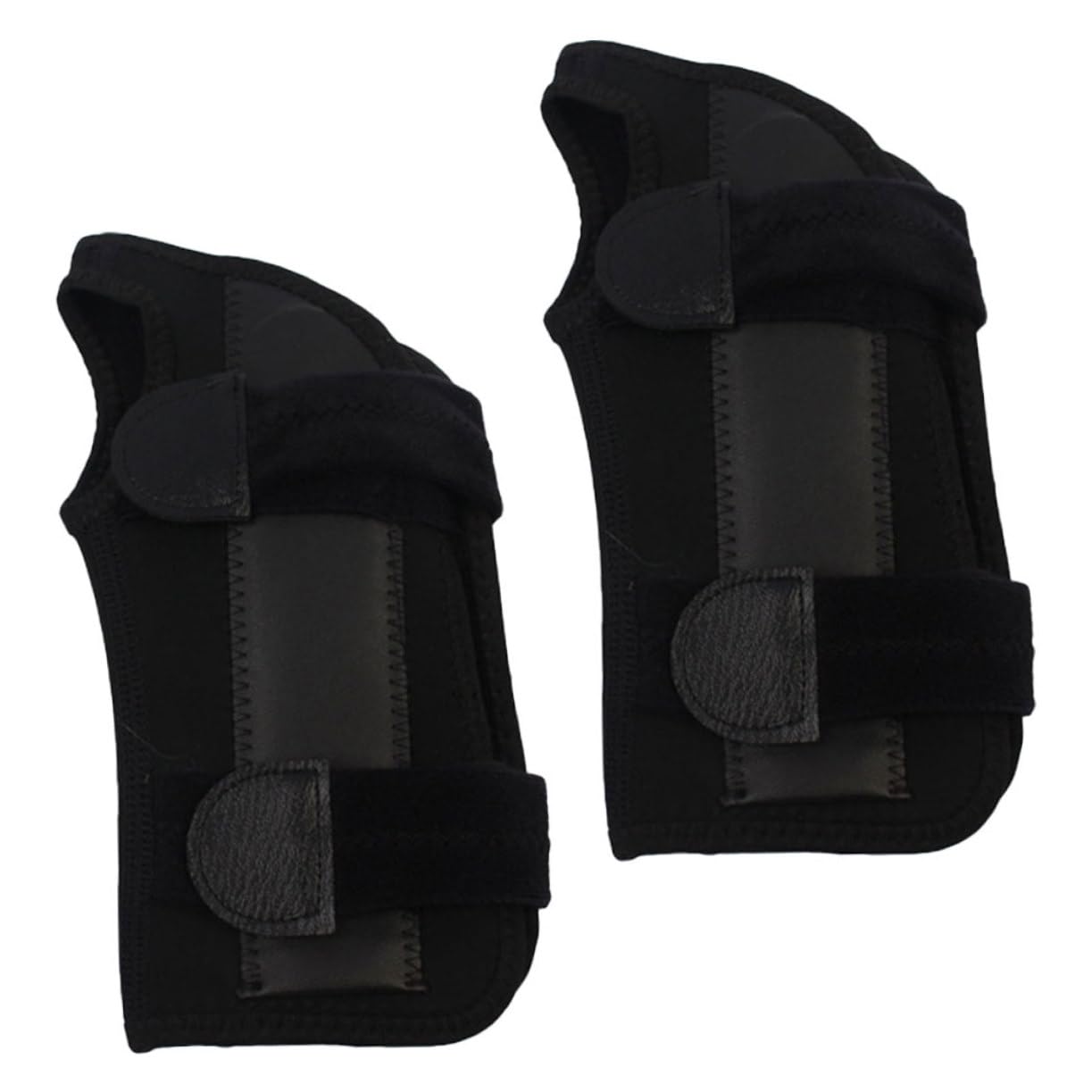 BESTYASH 2pcs Wrist Brace Sports Bracer Wrist Cushion Left Arm Brace Protector for Carpal Tunnel Relief