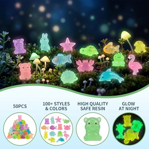Brio Supply 50 Pcs Resin Animals