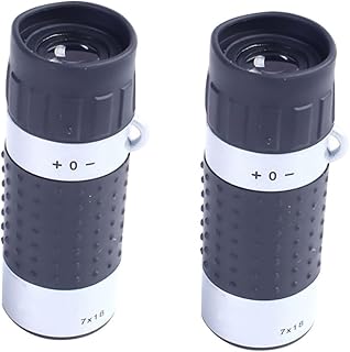 Mikikit 2pcs Accessories Telescope Monocular Distance Finder Range Finder Night Vision White Rangefinder