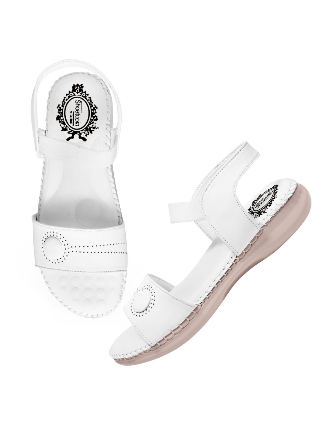 Shoetopia Womens Girls-Doctor-1270 Sandal-6 Kids UK (Girls-Doctor-1270-White)-EU39 (B0D4VPSV44) Amazon Price History, Amazon Price Tracker