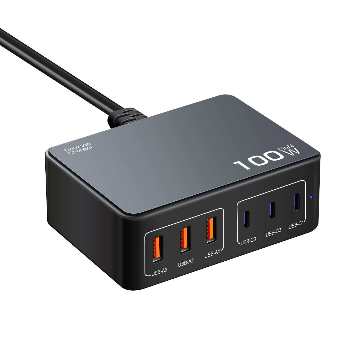 Amazon | USB 急速充電器 100W PD充電器 6ポート【PD30W&QC3.0/6台同時