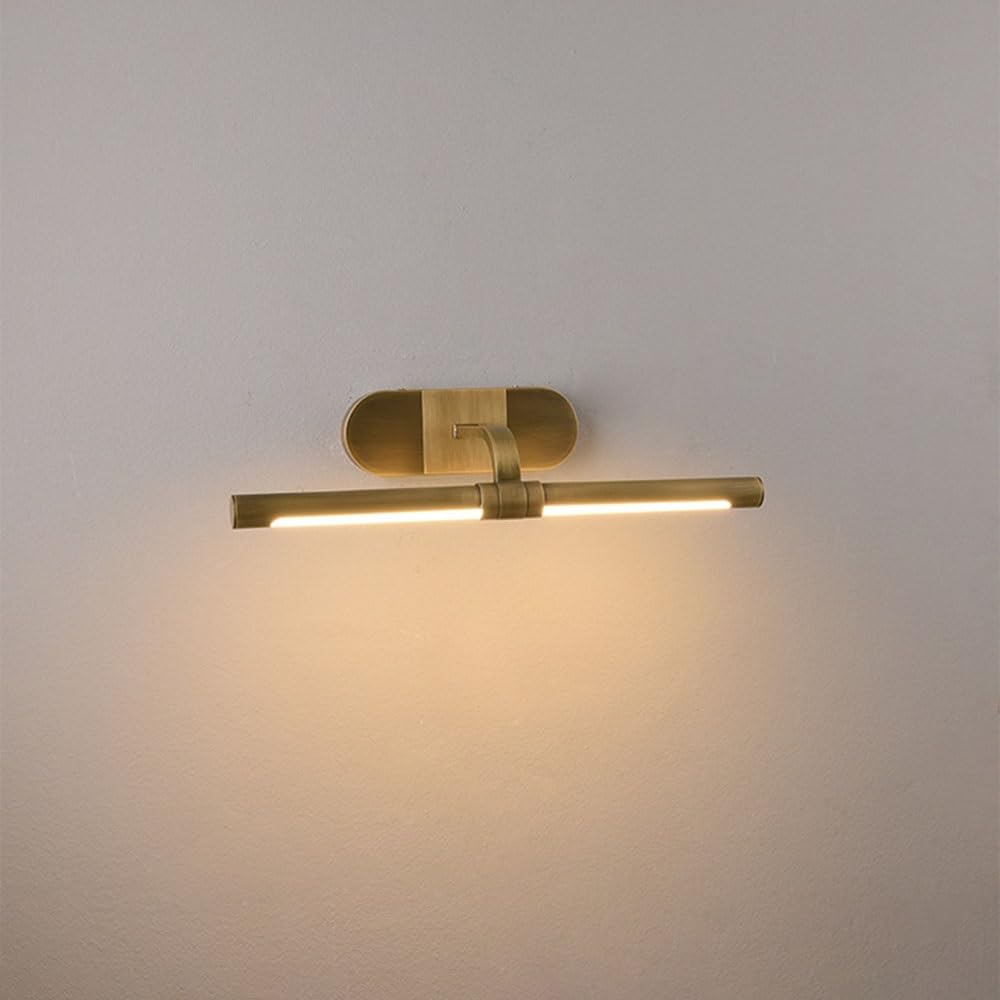Kinkiet Antyczna lampa z brązu lustrem, obraz olejny, wypełnienie światłem, korytarz, przedpokój, łazienka, biblioteka, galeria Lampa ścienna do łazienki