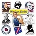 WW2 History Stickers -World War 2 for History Enthusiasts, History Teachers, and Students | 50pcs