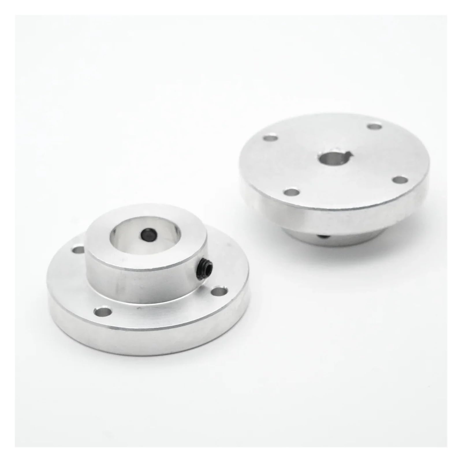Giunto a flangia in lega di alluminio 5/6/6,35/7/8/9/10~22MM Foro-chiavetta 50MM Collegamento rigido all'albero di trasmissione(8mm-Keyway F3)