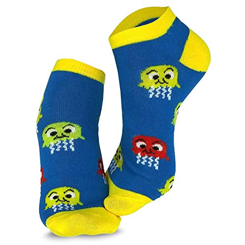 Image of Fun Novelty Low Cut Ankle Cute Socks School Dress Cheap Socks for Women Men Junior Teen 12pair 18pair