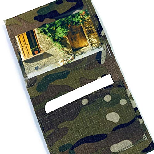 Military Green Leader Book Cover, Army Tactical Notebook Cover, OCP Book Cover - Thumbnail 4