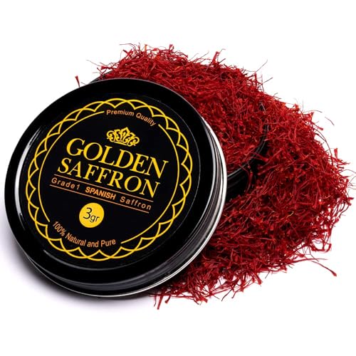Golden Saffron Spanish Threads