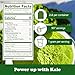 NPG Freeze-Dried Kale Powder 32 Oz (2 LB), 100% Pure, 907 servings, Non-GMO, Superfood powder, No Sugar Added, Raw & Unflavored, Perfect for Green Juice, Smoothies, Soups, and Baking