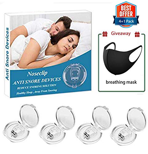 Silicone Magnetic Anti Snoring Nose Clip - Stop Snoring - Nose Device