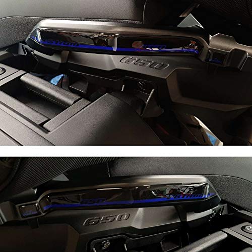 Autocollants de moto en résine compatibles avec SUZUKI V-STROM 650 XT ABS. Parasaster-Protection Cap-Tip-Handguards-Swinging-Handles-Dashboard-Bags-Side...