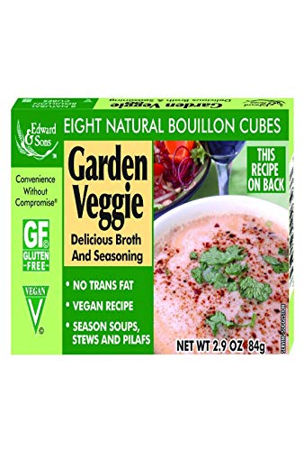EDWARD & SONS Garden Vegetable Bouillon Cubes, 2.9 OZ