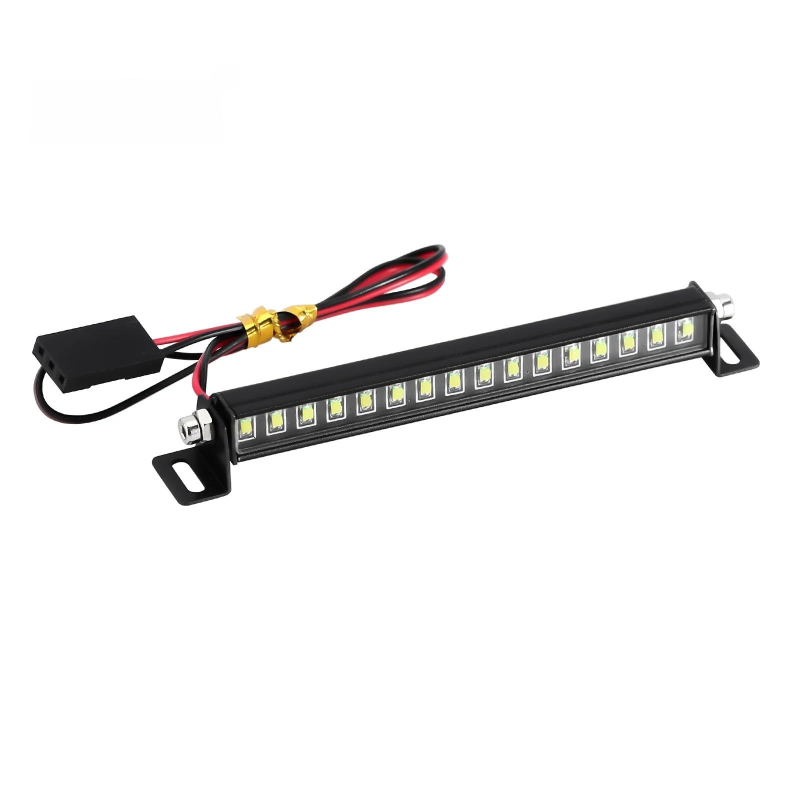 Componentes Mejora RC para TRX4M para Defender 1/18 Coche Trepador Control Remoto Piezas Mejora Modelos Estable Práctico Ligero Compacto 16 Pod Luz Techo Metal 4M-26