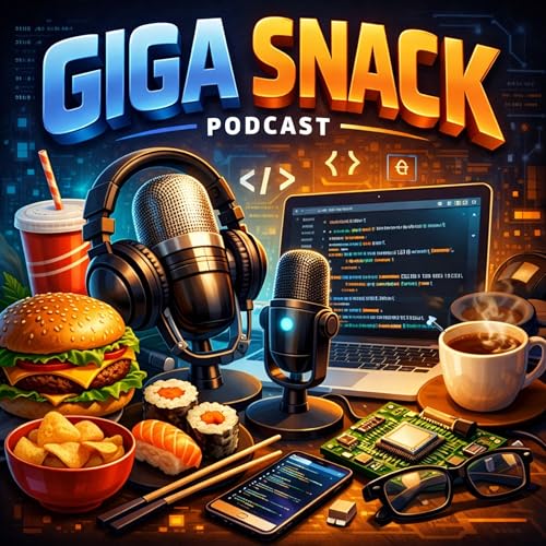 Giga Snack Podcast Por Ted och Joel arte de portada