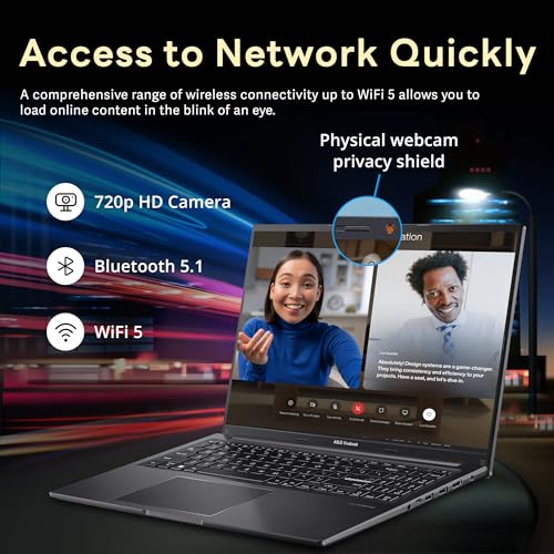 ASUS Vivobook 16" WUXGA Intel i7-1355U 16GB RAM 1TB SSD Negro miniatura 5