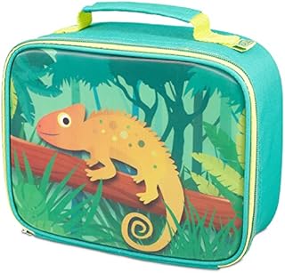 Polar Gear 1426 1741 Chameleon Insulated Lunch Bag Changel for Kids for School Nursey Indoor and Outdoor Activities, 600D Polyester, Multi Coloured